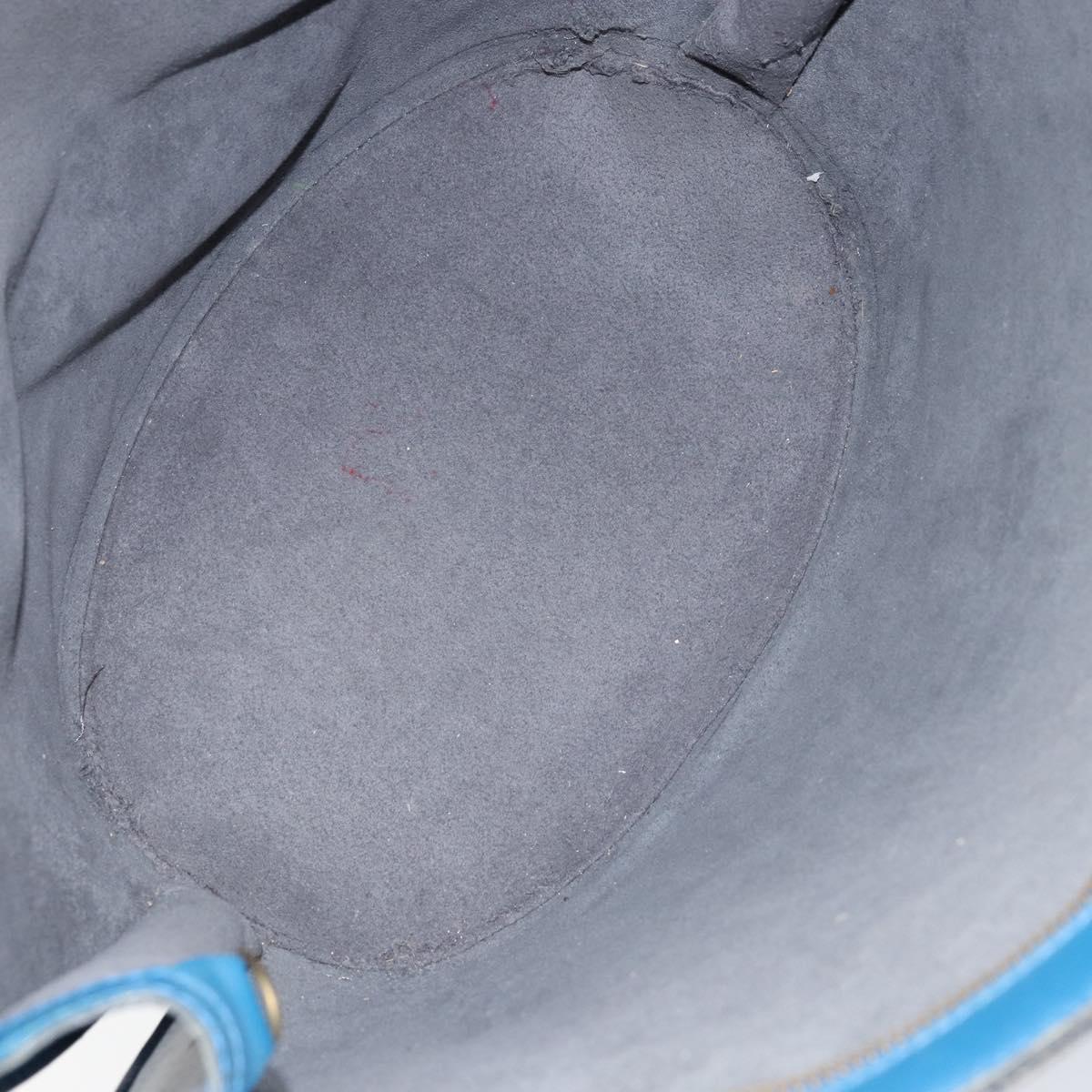 LOUIS VUITTON Epi Saint Jacques Shopping Shoulder Bag Blue M52275 LV Auth 152650