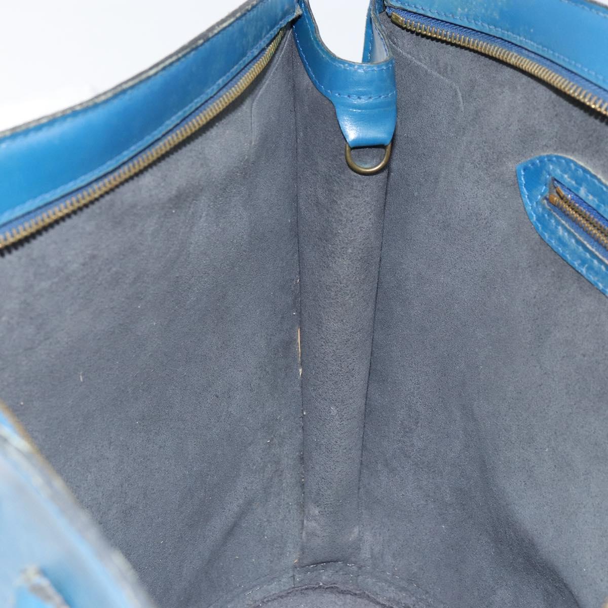 LOUIS VUITTON Epi Saint Jacques Shopping Shoulder Bag Blue M52275 LV Auth 152650