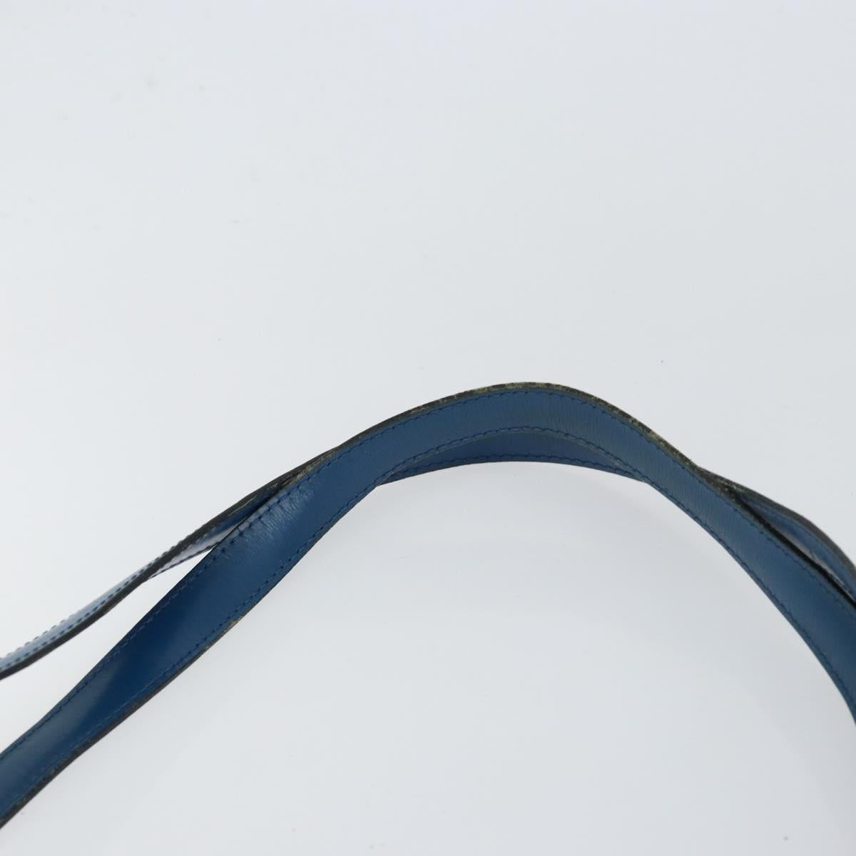 LOUIS VUITTON Epi Saint Jacques Shopping Shoulder Bag Blue M52275 LV Auth 152650