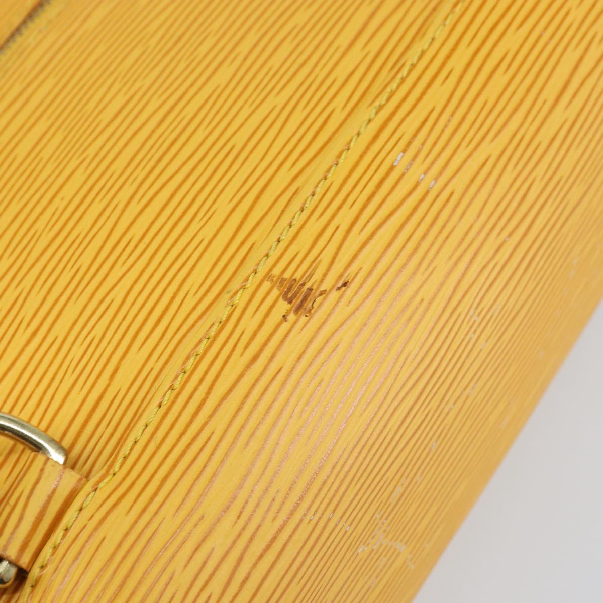 LOUIS VUITTON Epi Mabillon Backpack Yellow M52239 LV Auth 152653