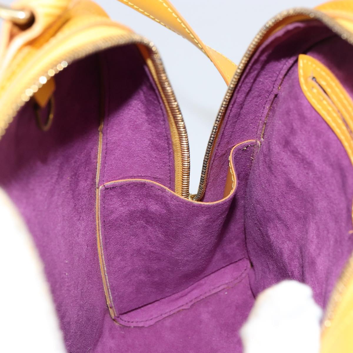 LOUIS VUITTON Epi Mabillon Backpack Yellow M52239 LV Auth 152653