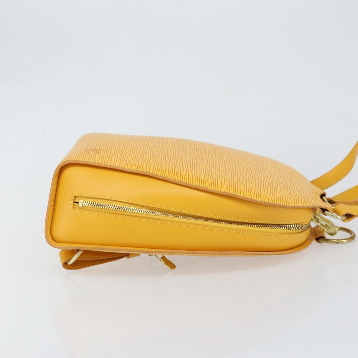 LOUIS VUITTON Epi Mabillon Backpack Yellow M52239 LV Auth 152653