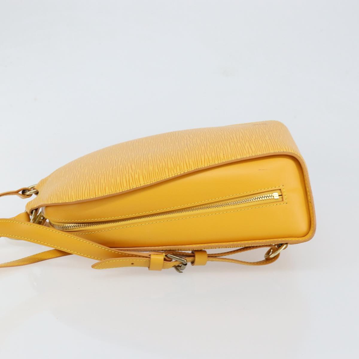 LOUIS VUITTON Epi Mabillon Backpack Yellow M52239 LV Auth 152653