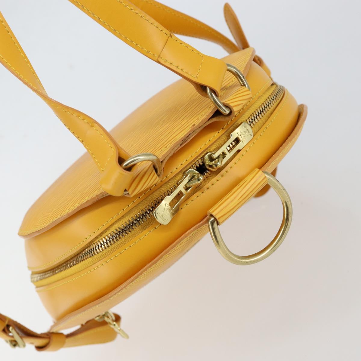 LOUIS VUITTON Epi Mabillon Backpack Yellow M52239 LV Auth 152653