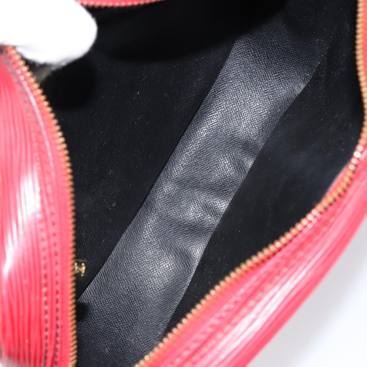 LOUIS VUITTON Epi Jeune Fille MM Shoulder Bag Red M52157 LV Auth 152654