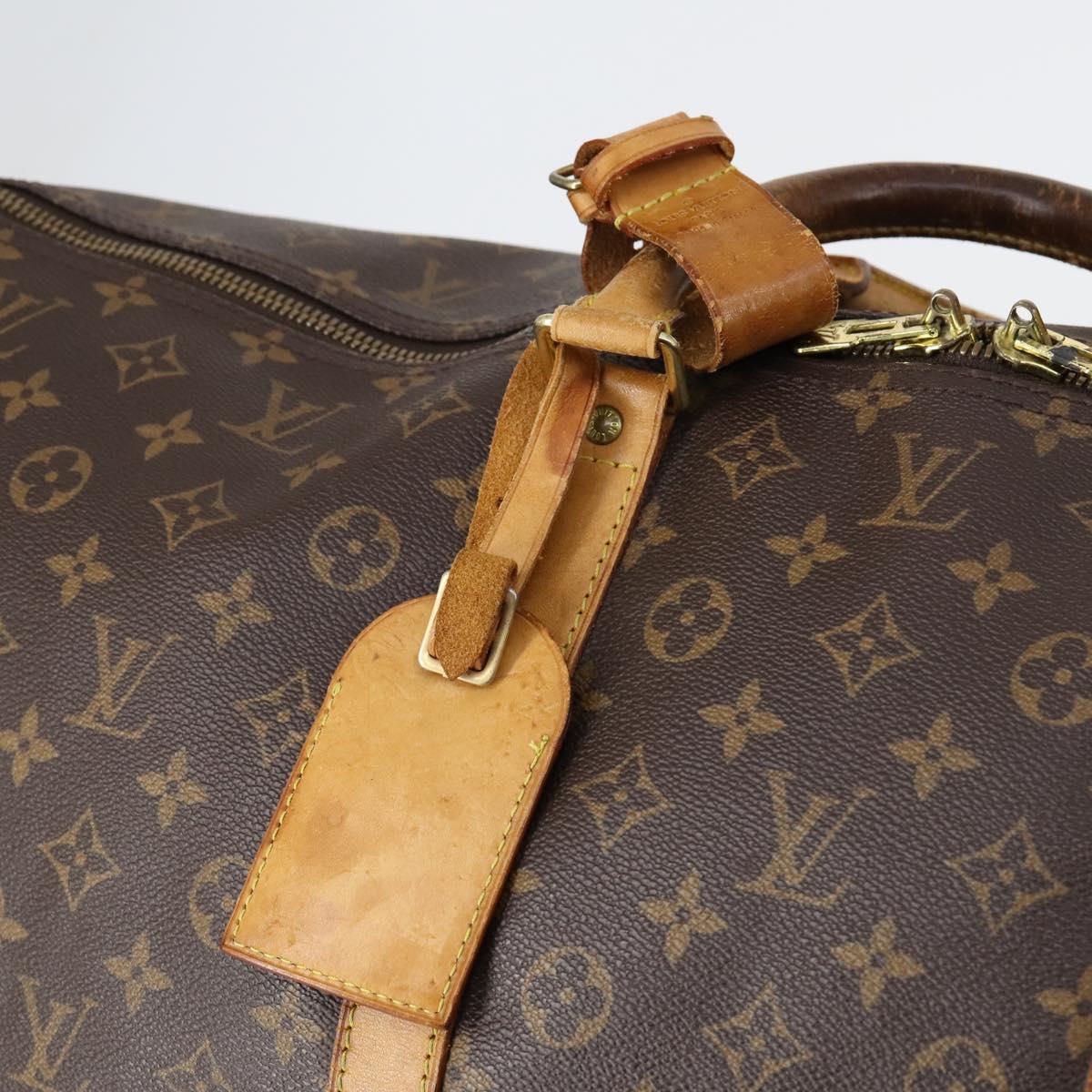 LOUIS VUITTON Monogram Keepall 60 Boston Bag M41422 LV Auth 152655