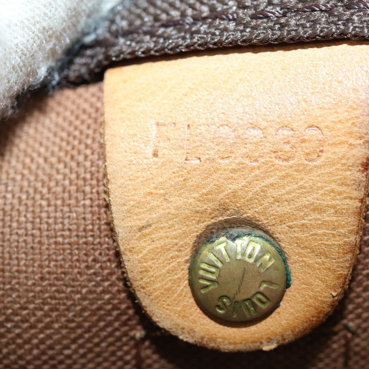 LOUIS VUITTON Monogram Keepall 60 Boston Bag M41422 LV Auth 152655