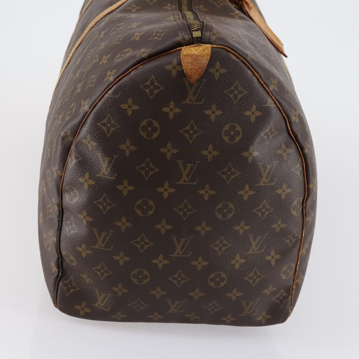 LOUIS VUITTON Monogram Keepall 60 Boston Bag M41422 LV Auth 152655