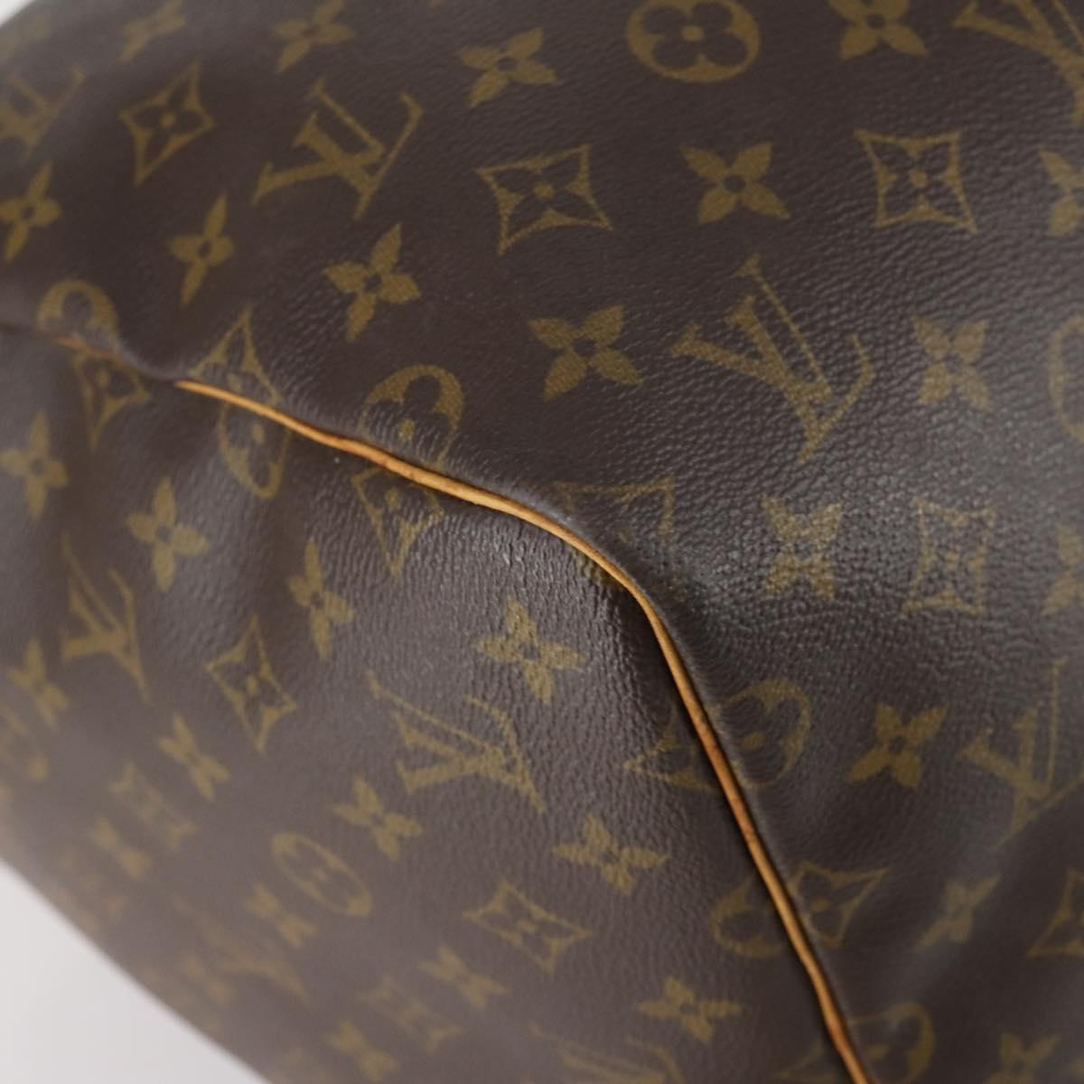 LOUIS VUITTON Monogram Keepall 55 Boston Bag M41424 LV Auth 152656