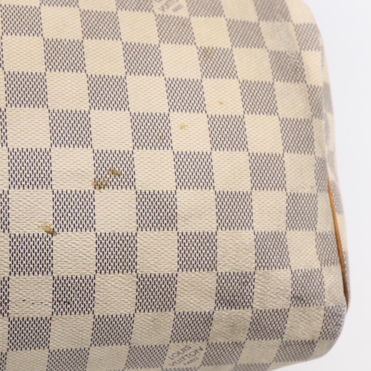 LOUIS VUITTON Damier Azur Speedy Bandouliere 30 Bag 2way N41052 LV Auth 152661