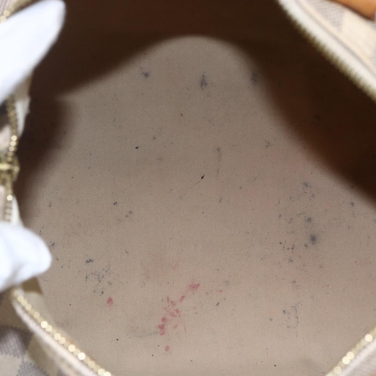 LOUIS VUITTON Damier Azur Speedy Bandouliere 30 Bag 2way N41052 LV Auth 152661