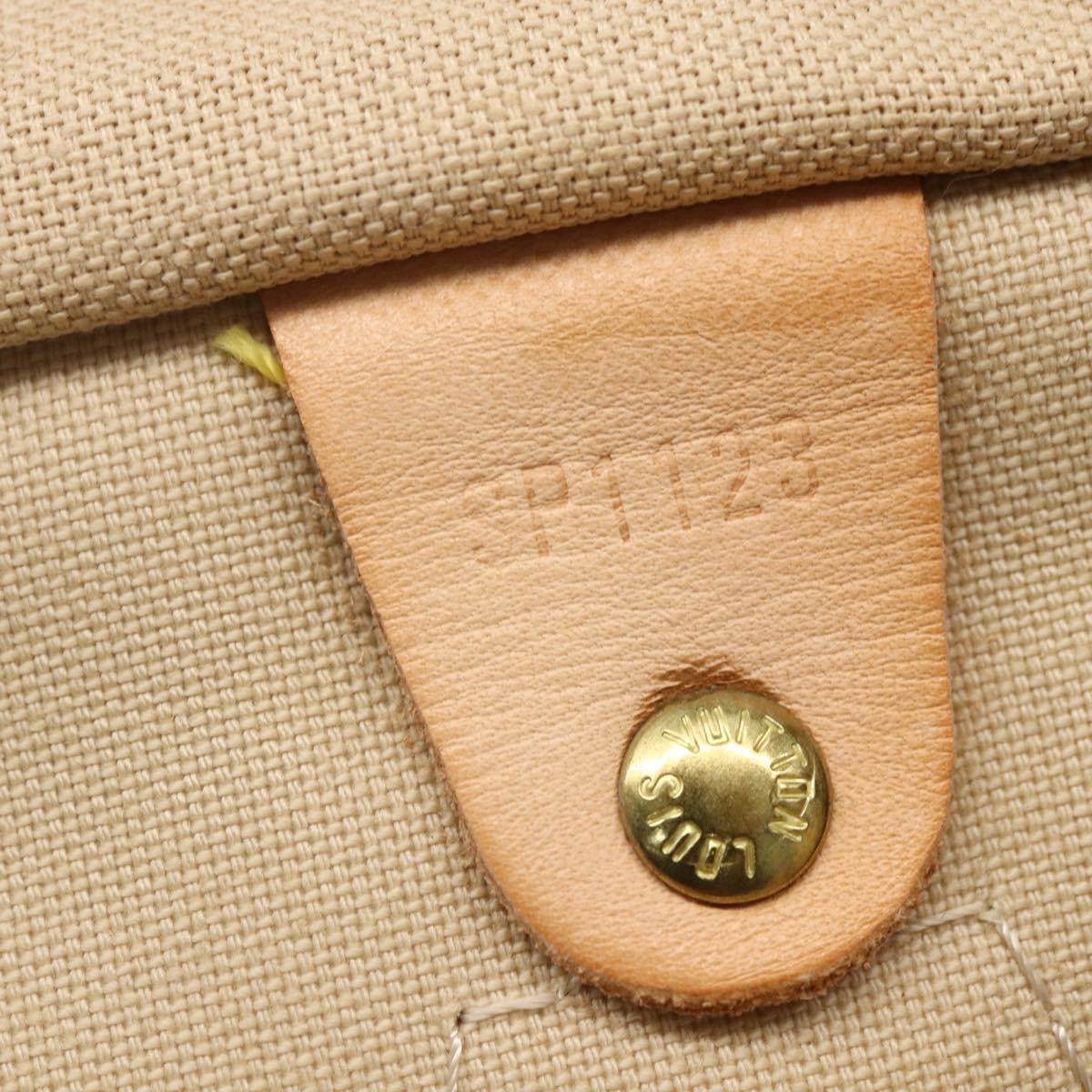 LOUIS VUITTON Damier Azur Speedy Bandouliere 30 Bag 2way N41052 LV Auth 152661