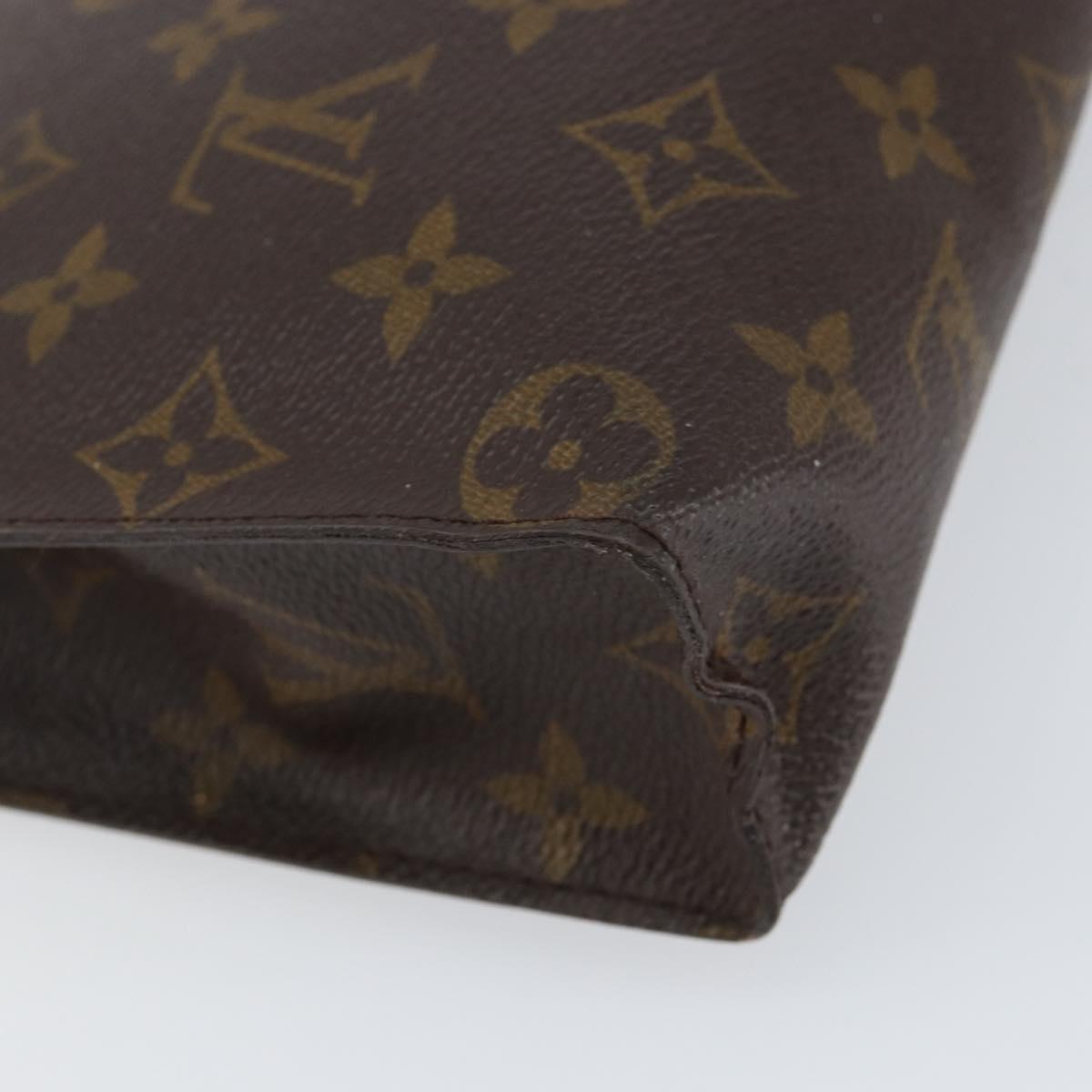 LOUIS VUITTON Monogram Poche Toilette 26 Pouch M47542 LV Auth 152665