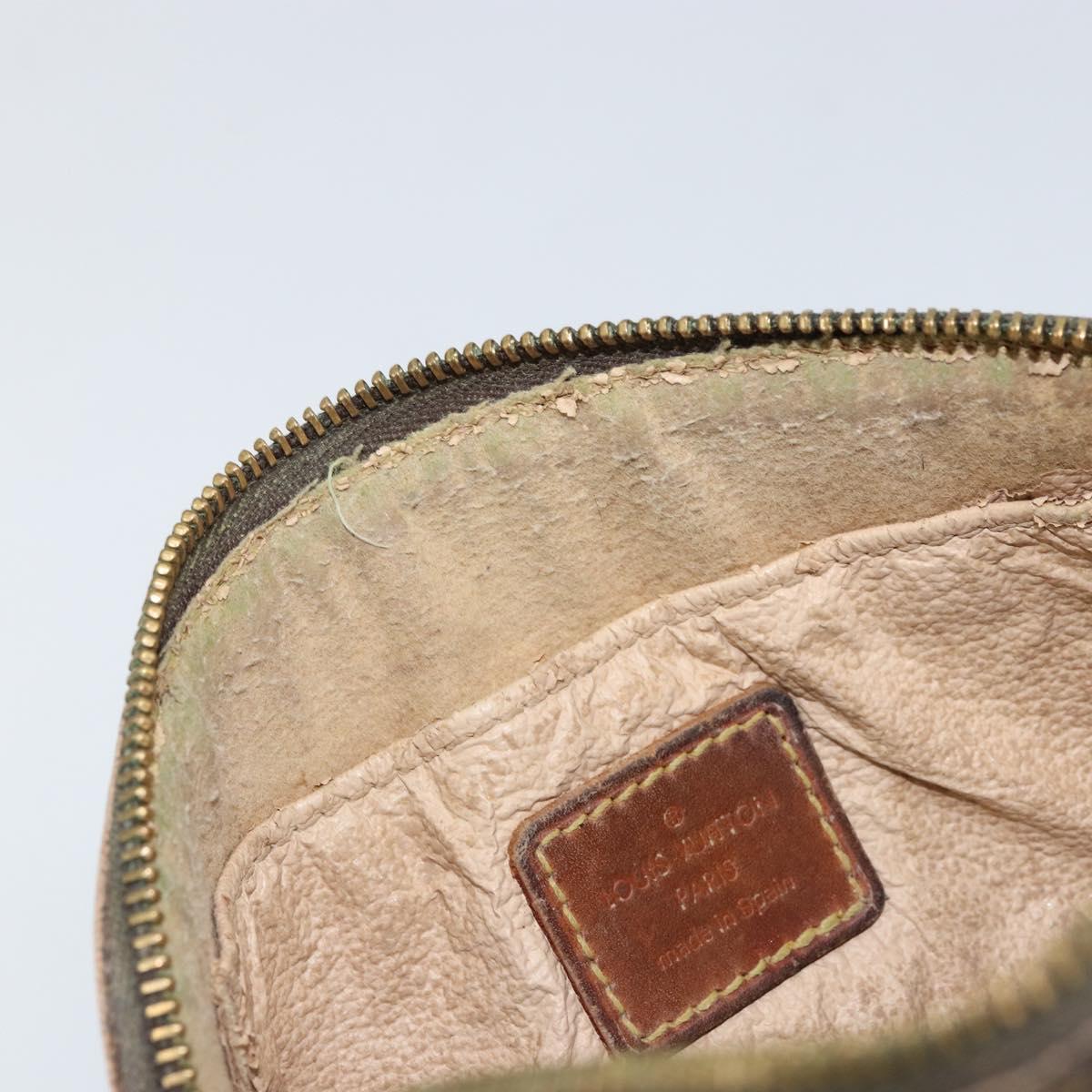 LOUIS VUITTON Monogram Pochette Cosmetic PM Cosmetic Pouch M47515 LV Auth 152669