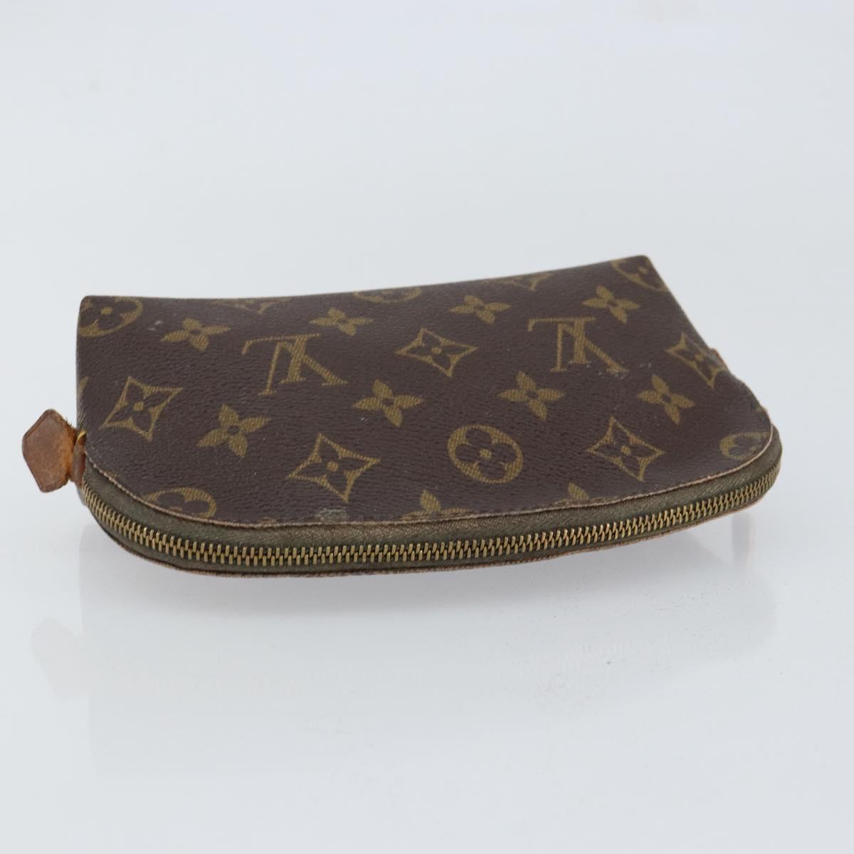 LOUIS VUITTON Monogram Pochette Cosmetic PM Cosmetic Pouch M47515 LV Auth 152669