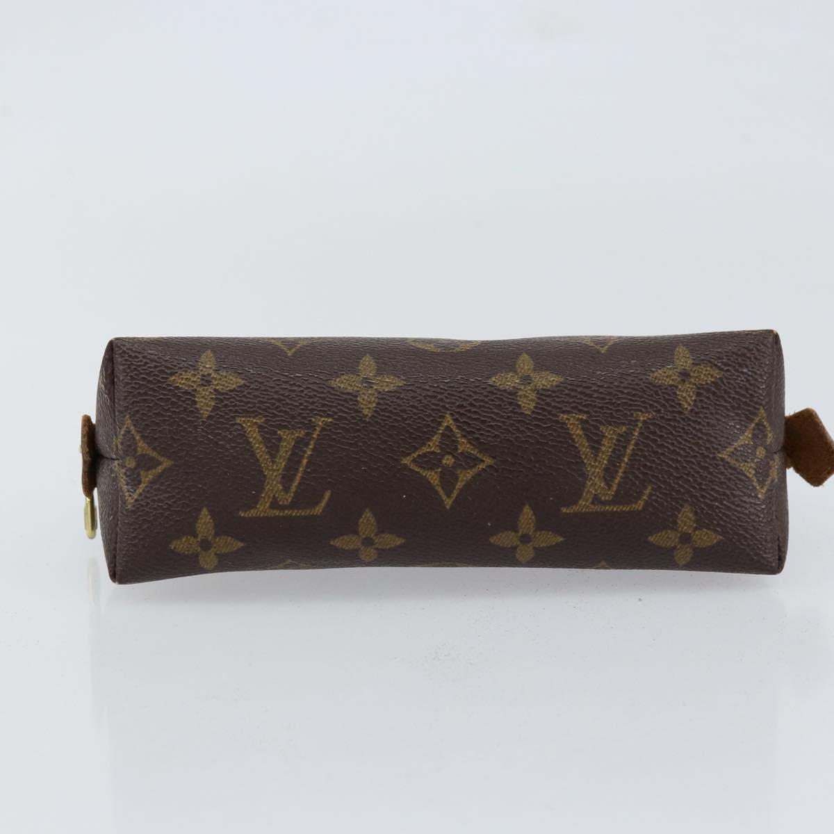 LOUIS VUITTON Monogram Pochette Cosmetic PM Cosmetic Pouch M47515 LV Auth 152669