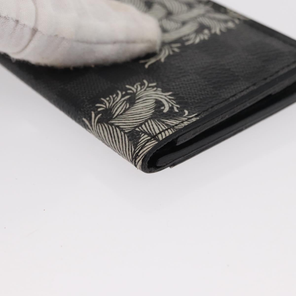 LOUIS VUITTON Graphite Christopher Nemeth Organizer De Poch N61213 Auth 152673