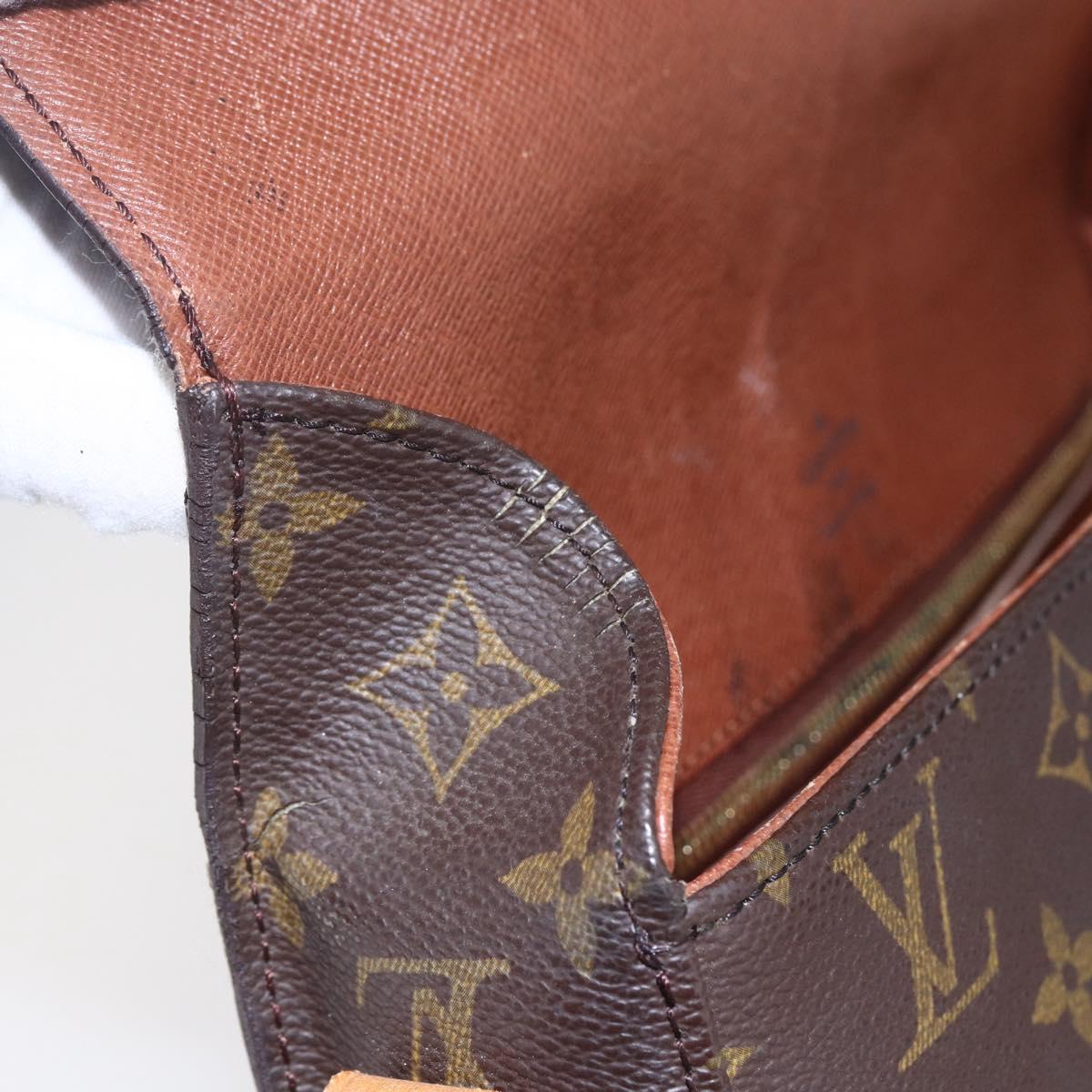 LOUIS VUITTON Monogram Saint Cloud GM Shoulder Bag M51242 LV Auth 152680