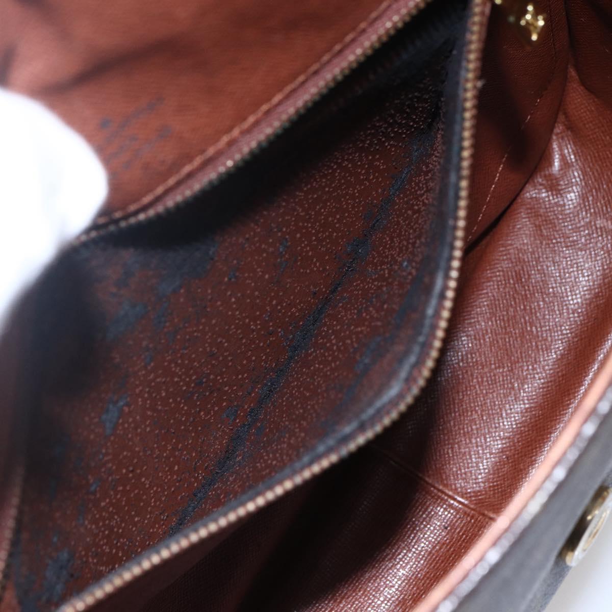 LOUIS VUITTON Monogram Saint Cloud GM Shoulder Bag M51242 LV Auth 152680