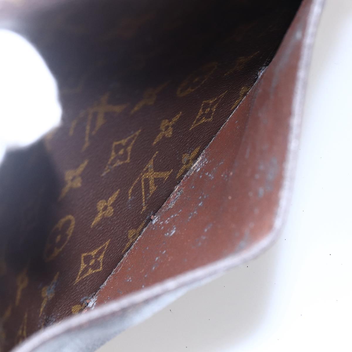 LOUIS VUITTON Monogram Saint Cloud GM Shoulder Bag M51242 LV Auth 152680