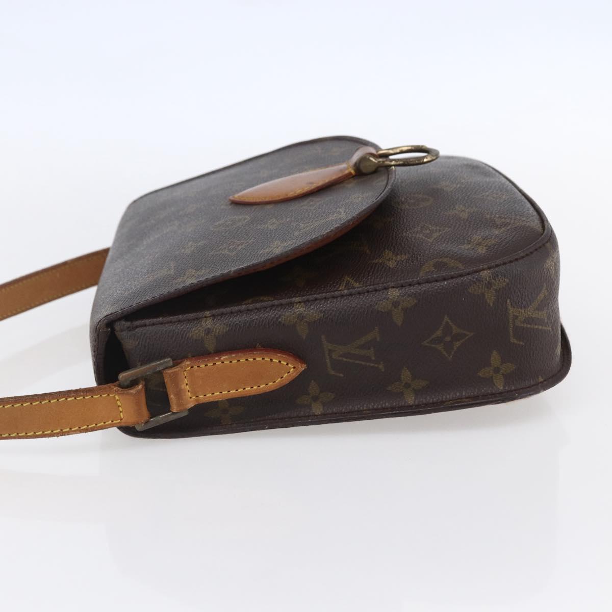 LOUIS VUITTON Monogram Saint Cloud GM Shoulder Bag M51242 LV Auth 152680