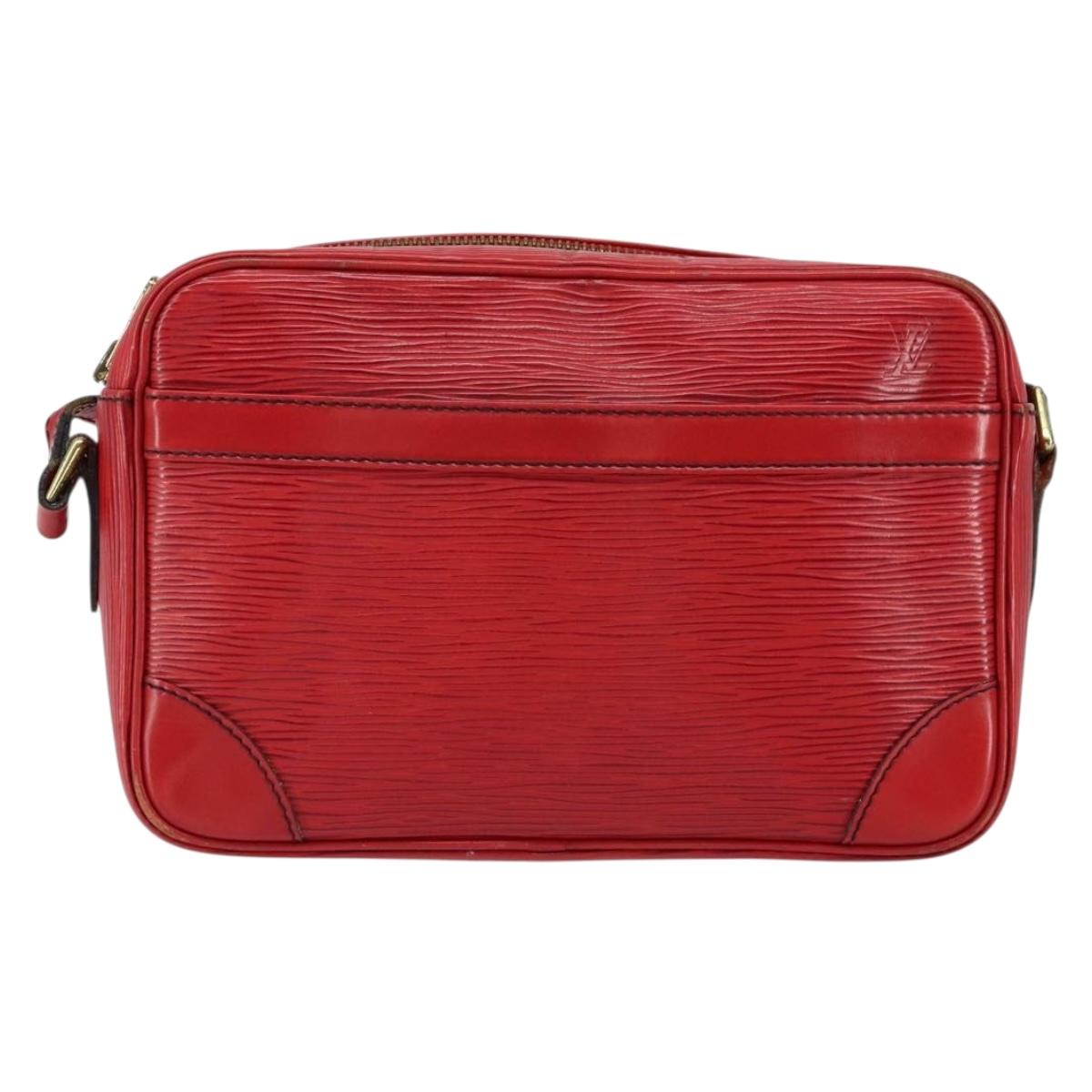 LOUIS VUITTON Epi Trocadero 23 Shoulder Bag Red M52307 LV Auth 152681