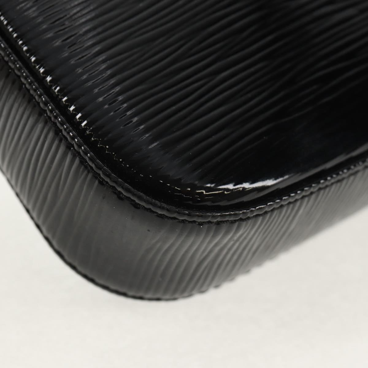 LOUIS VUITTON Epi Pochette Accessoires Pouch Noir Electric M4080N Auth 152684AV