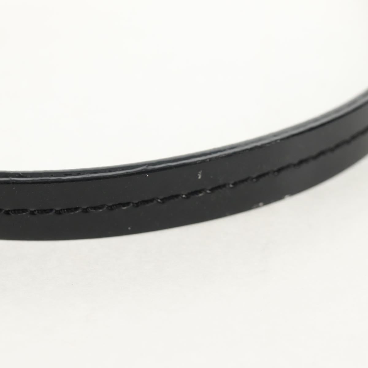 LOUIS VUITTON Epi Pochette Accessoires Pouch Noir Electric M4080N Auth 152684AV