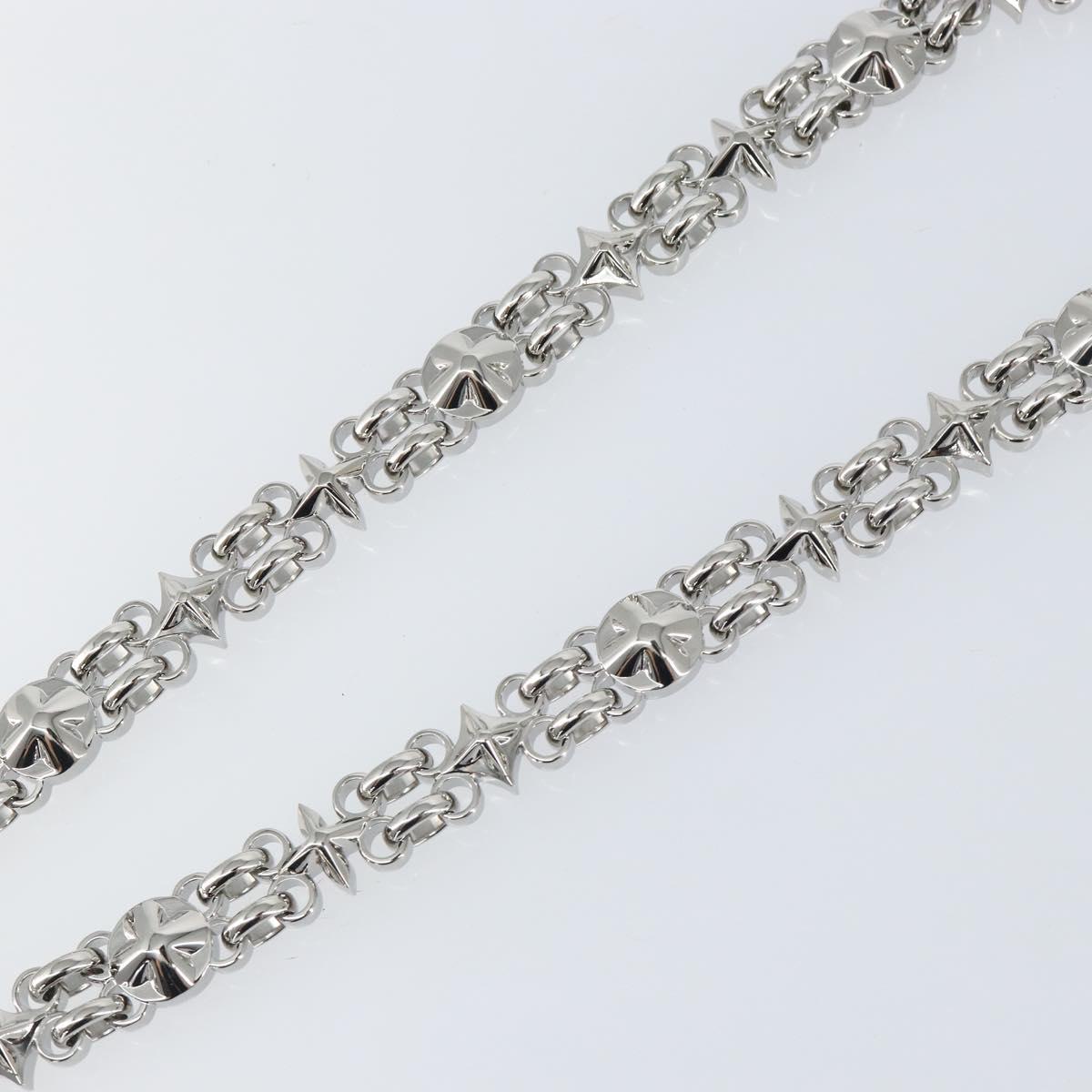 LOUIS VUITTON For Dauphine Shoulder Strap Stainless Steel Silver LV Auth 152701A