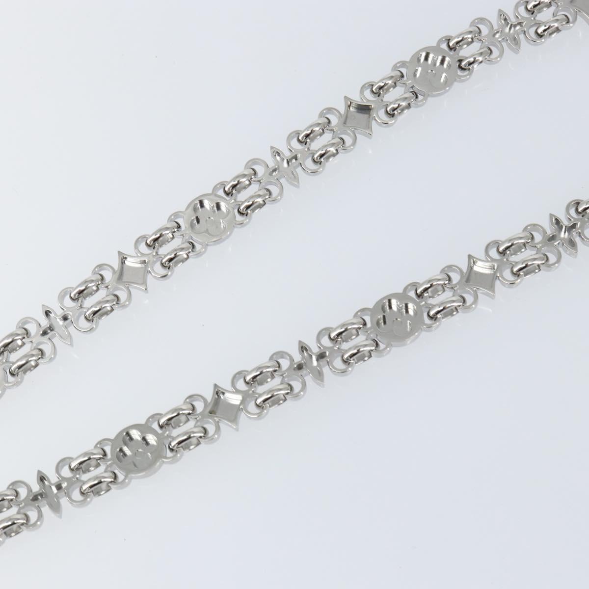 LOUIS VUITTON For Dauphine Shoulder Strap Stainless Steel Silver LV Auth 152701A