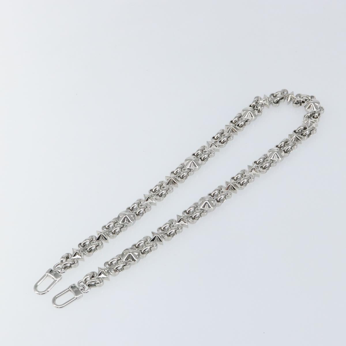 LOUIS VUITTON For Dauphine Shoulder Strap Stainless Steel Silver LV Auth 152702SAM