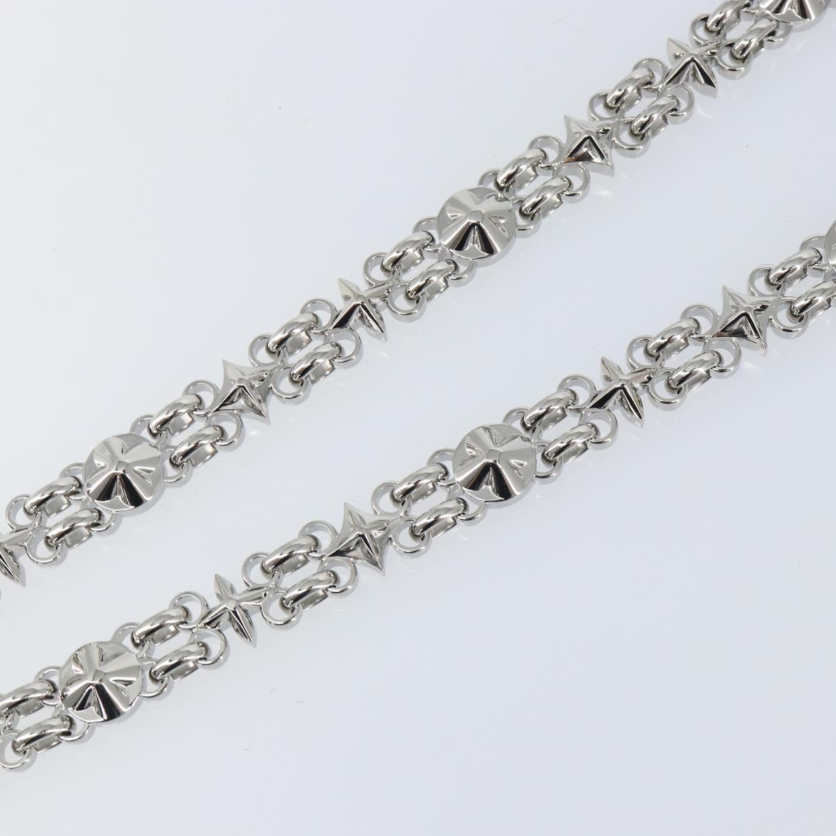 LOUIS VUITTON For Dauphine Shoulder Strap Stainless Steel Silver LV Auth 152702A