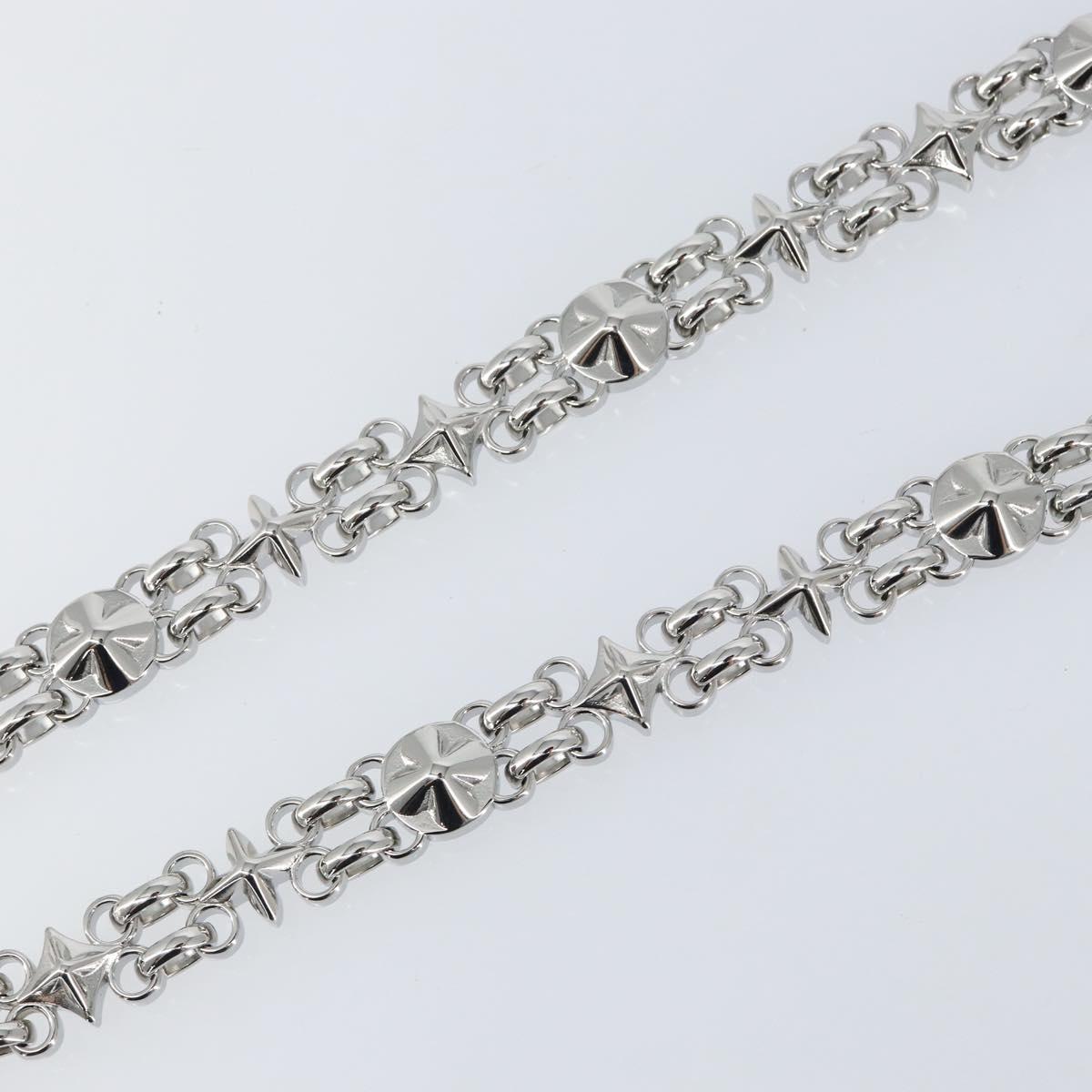 LOUIS VUITTON For Dauphine Shoulder Strap Stainless Steel Silver LV Auth 152703A