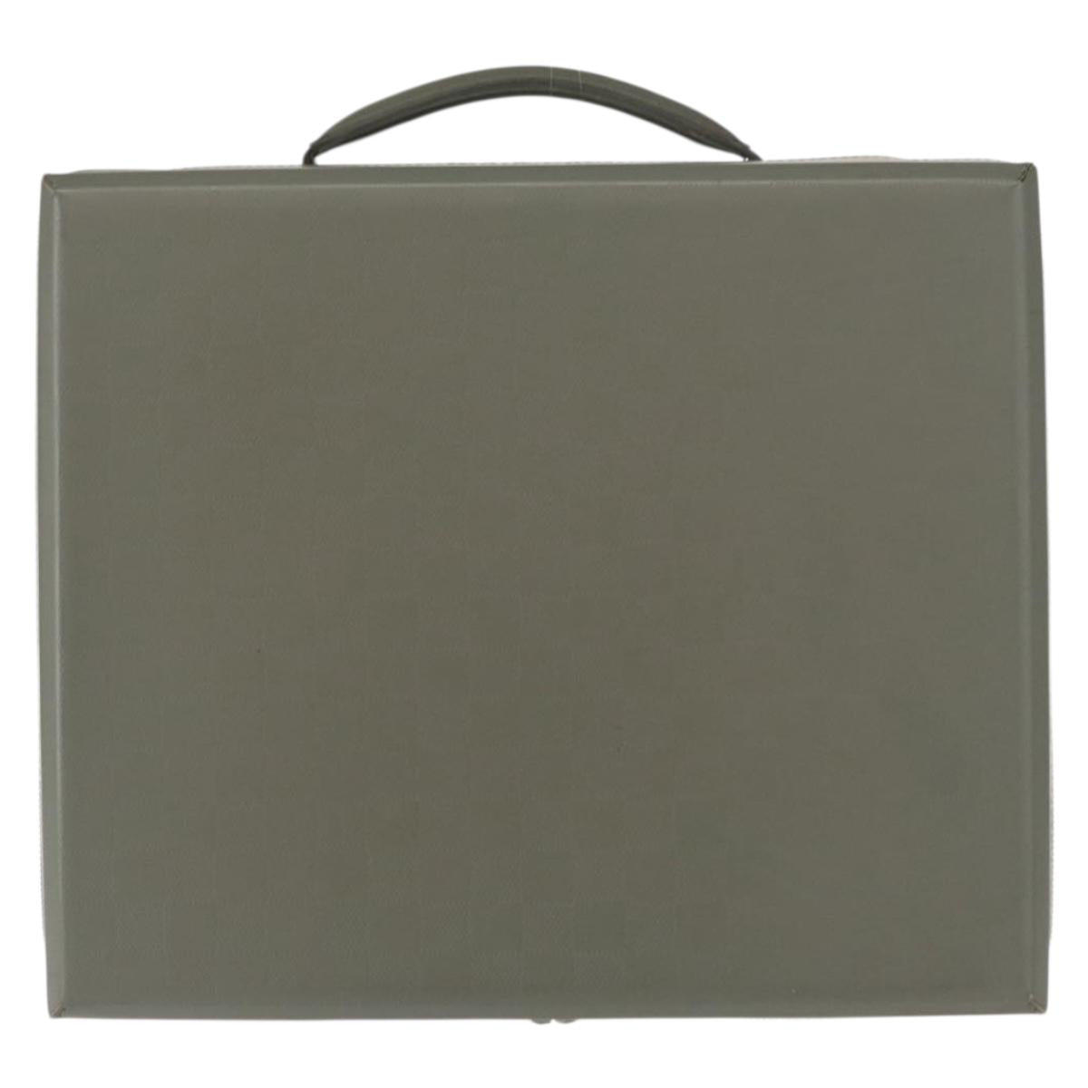 LOUIS VUITTON Damie Grasset Luke Business Bag Gray Resin M92154 LV Auth 152706