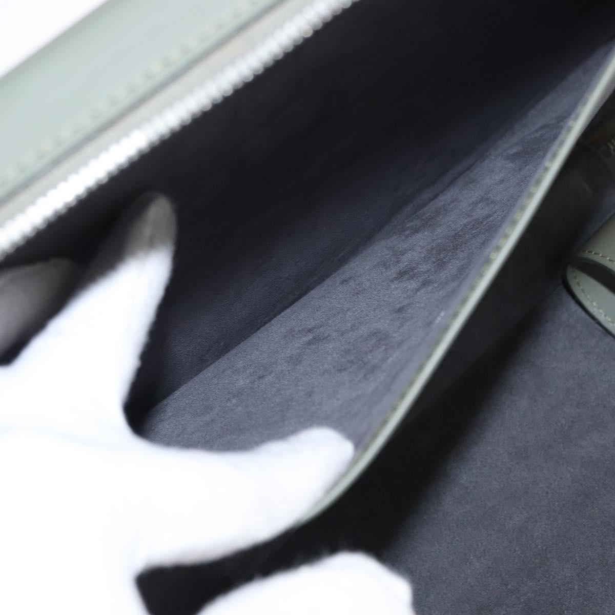 LOUIS VUITTON Damie Grasset Luke Business Bag Gray Resin M92154 LV Auth 152706