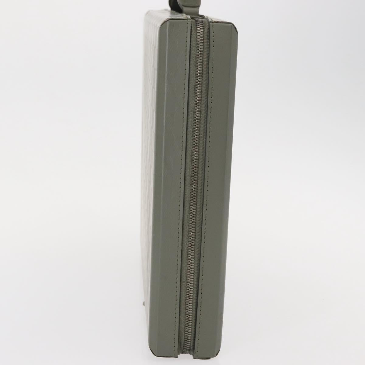 LOUIS VUITTON Damie Grasset Luke Business Bag Gray Resin M92154 LV Auth 152706