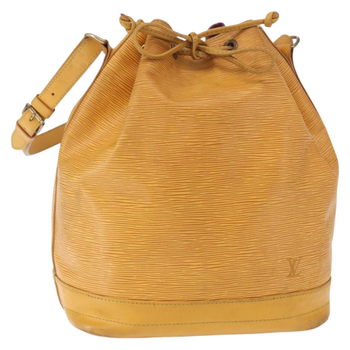 LOUIS VUITTON Epi Noe Shoulder Bag Tassili Yellow M44009 LV Auth 152746