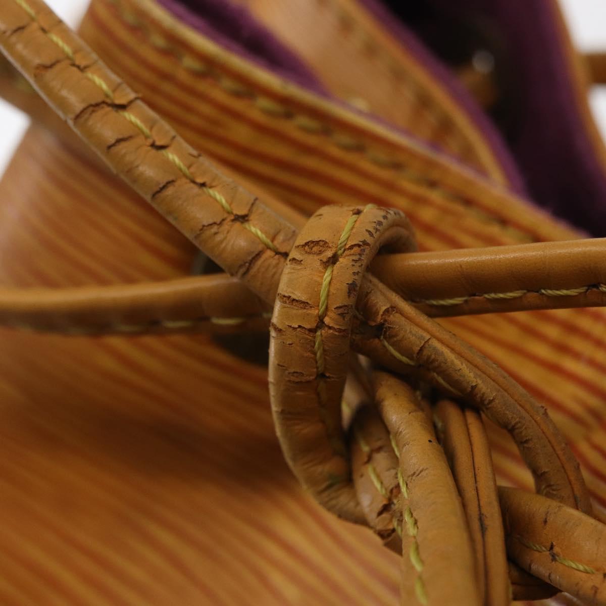 LOUIS VUITTON Epi Noe Shoulder Bag Tassili Yellow M44009 LV Auth 152746