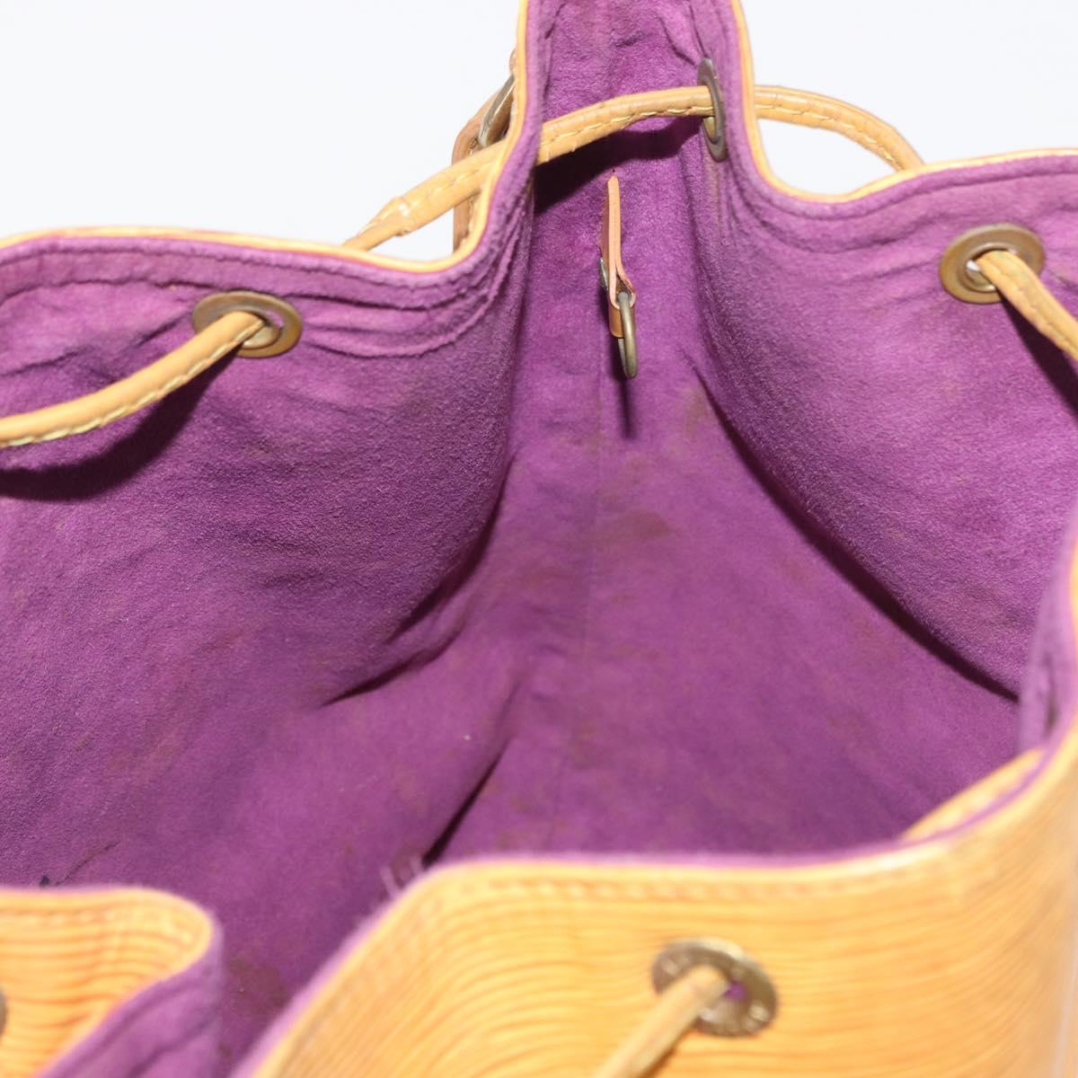 LOUIS VUITTON Epi Noe Shoulder Bag Tassili Yellow M44009 LV Auth 152746