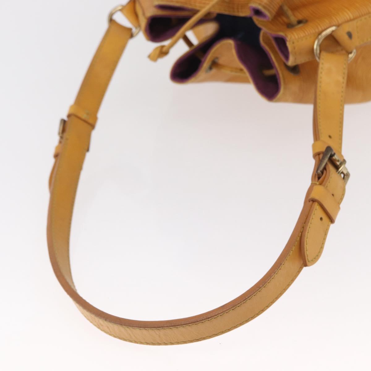 LOUIS VUITTON Epi Noe Shoulder Bag Tassili Yellow M44009 LV Auth 152746