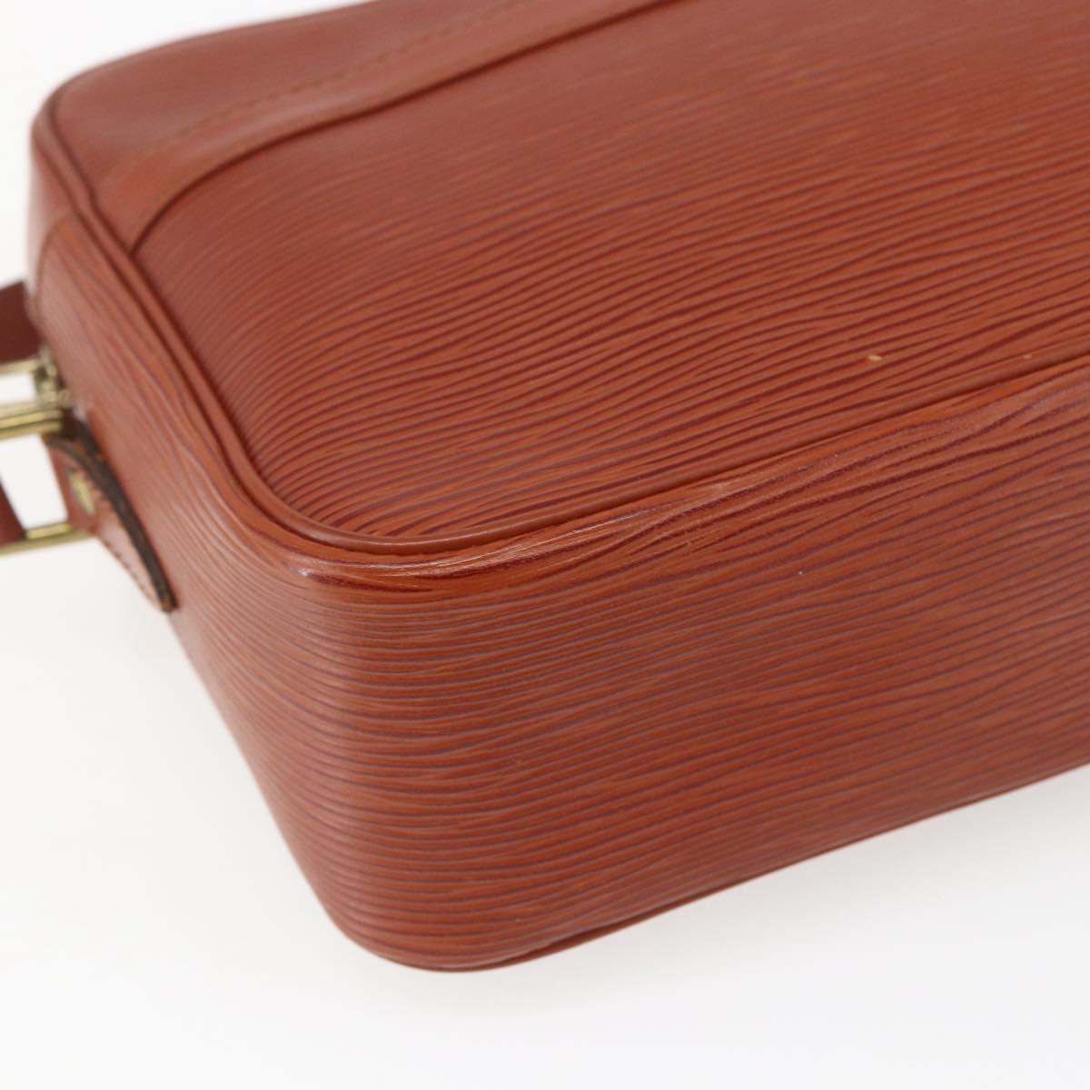 LOUIS VUITTON Epi Trocadero 27 Shoulder Bag Brown M52313 LV Auth 152748A