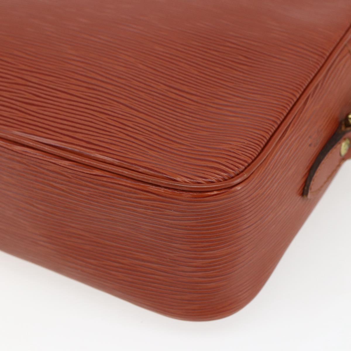 LOUIS VUITTON Epi Trocadero 27 Shoulder Bag Brown M52313 LV Auth 152748A