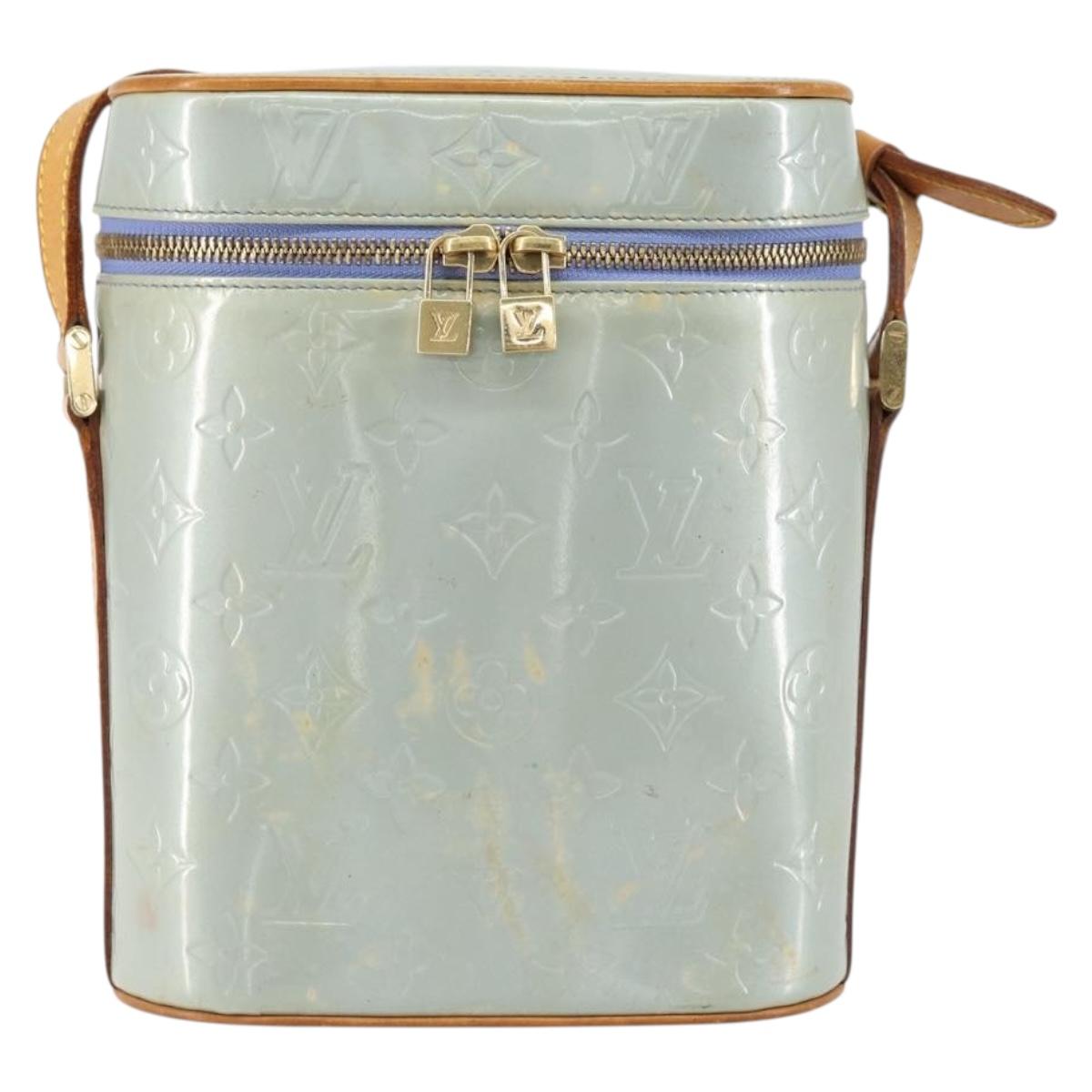 LOUIS VUITTON Monogram Vernis Sullivan Vertical Bag Lavande M91258 Auth 152752