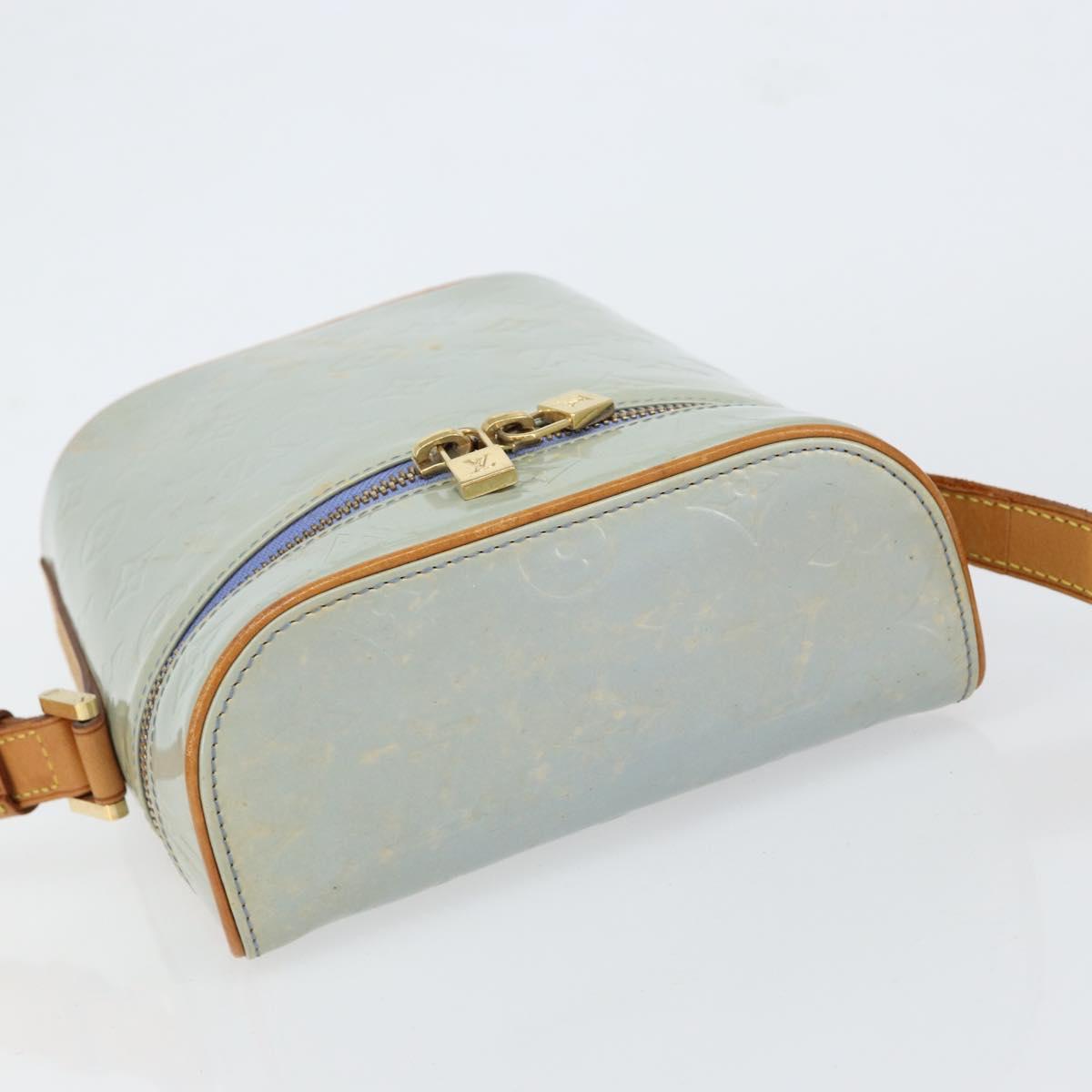 LOUIS VUITTON Monogram Vernis Sullivan Vertical Bag Lavande M91258 Auth 152752