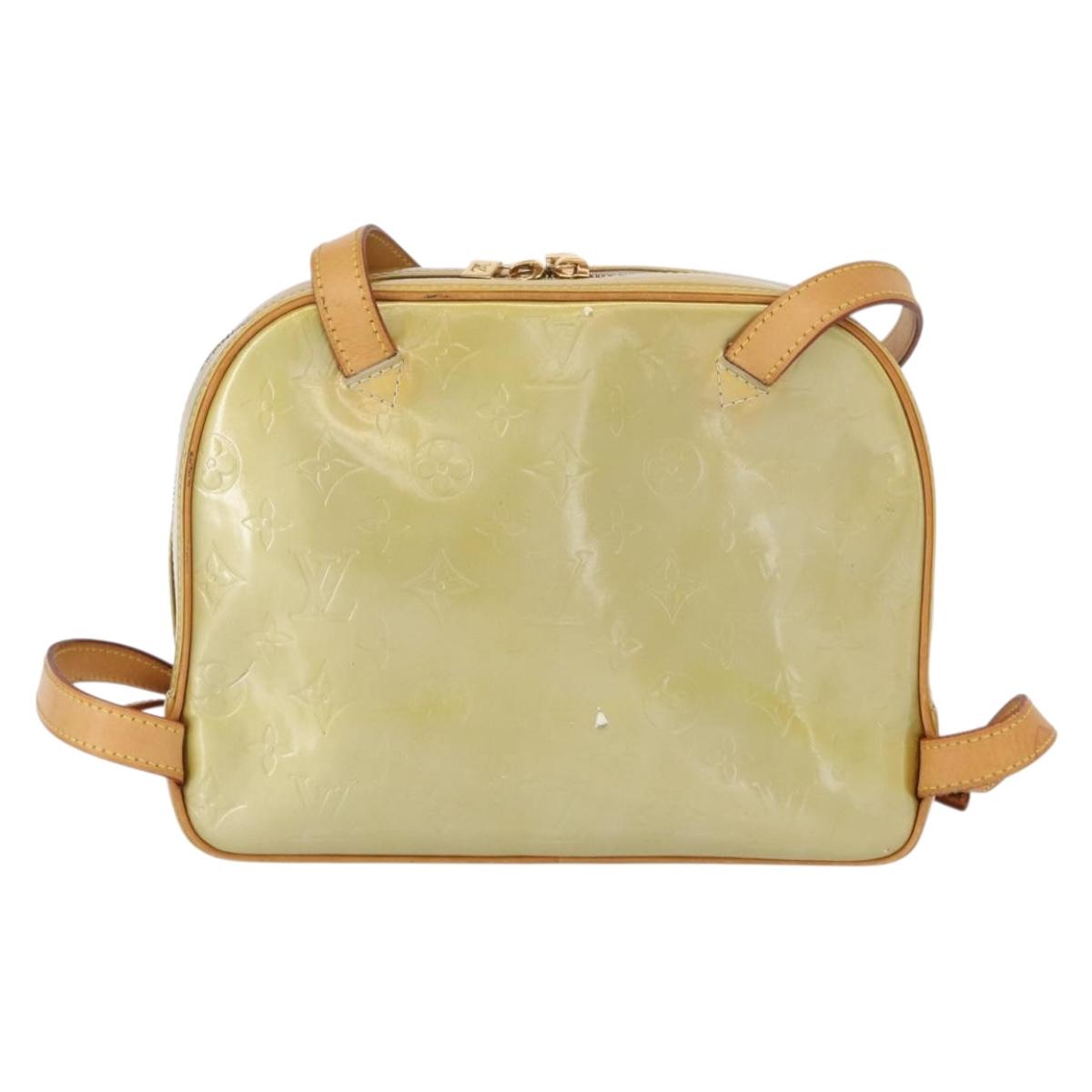 LOUIS VUITTON Monogram Vernis Marley Backpack Gris M91038 LV Auth 152754