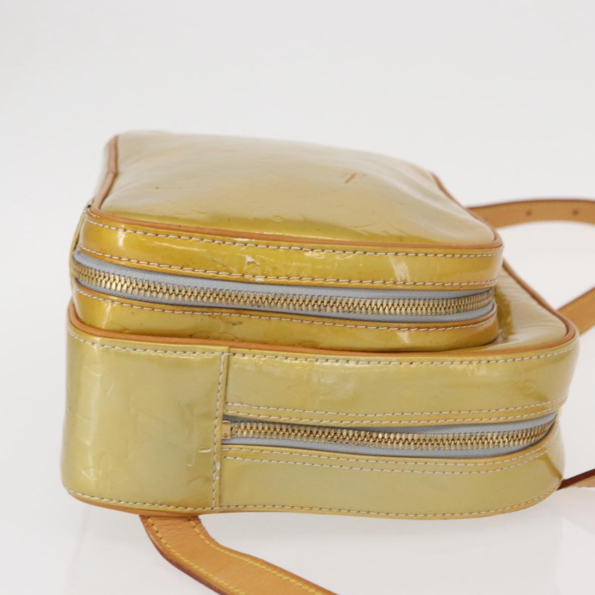 LOUIS VUITTON Monogram Vernis Marley Backpack Gris M91038 LV Auth 152754