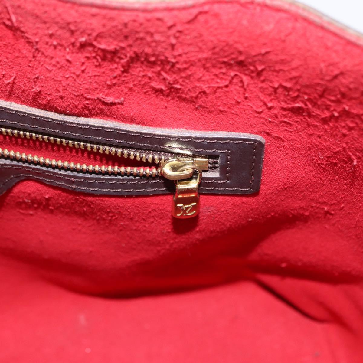 LOUIS VUITTON Damier Ebene Hampstead PM Tote Bag N51205 LV Auth 152756