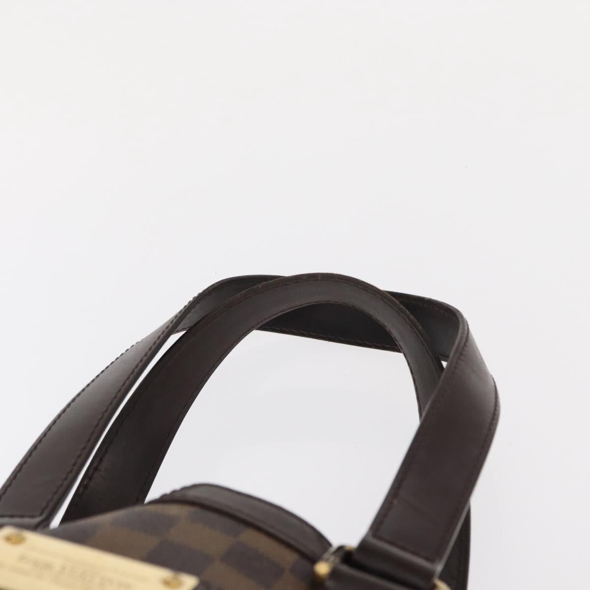 LOUIS VUITTON Damier Ebene Hampstead PM Tote Bag N51205 LV Auth 152756