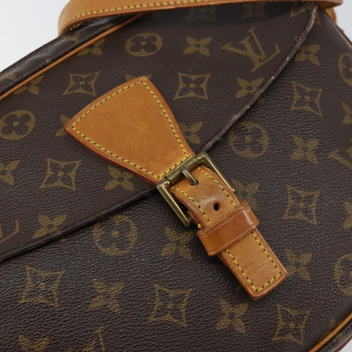LOUIS VUITTON Monogram Jeune Fille GM Shoulder Bag M51225 LV Auth 152762