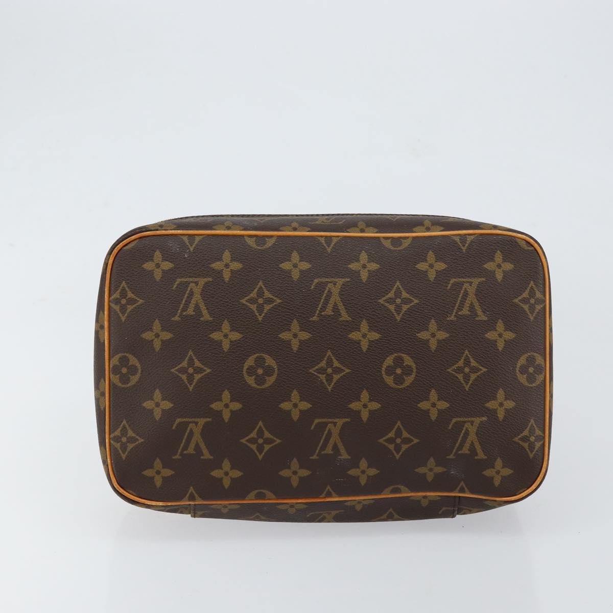 LOUIS VUITTON Monogram Trousse Boite Cosmetic Pouch M47640 LV Auth 152764